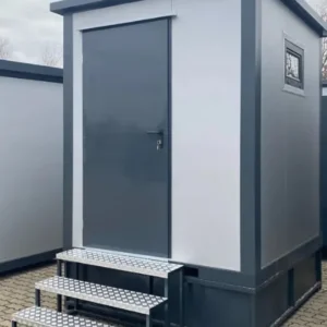 contenedor sanitario wc con cabina doble